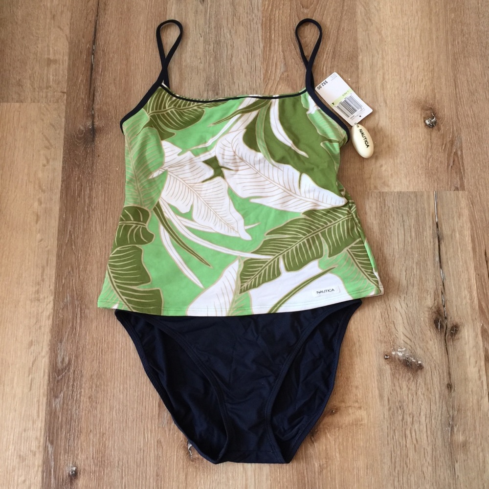 Nautical women’s tankini set size 4